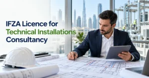 Image of IFZA licence for Technical Installations Consultancy business setup in Dubai