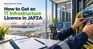 Image of IT Infrastructure Licence in JAFZA for technology businesses in Dubai