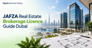 Image of JAFZA Real Estate Brokerage licence and company setup guide in Dubai