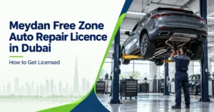 Image of Meydan Free Zone Auto Repair Licence for starting an automotive repair business in Dubai